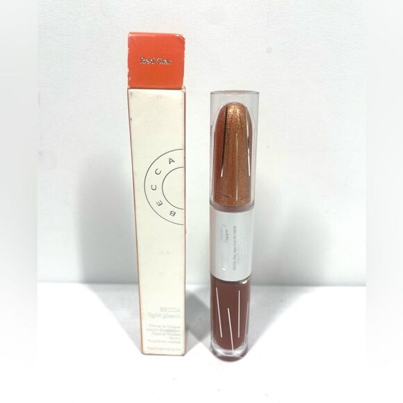 BECCA Cosmetics Light Gleam Primer & Topper Liquid Eyeshadow ~ RED STAR NIB - Picture 1 of 6